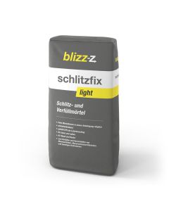 schlitzfix light Schlitz- und Verfüllmörtel