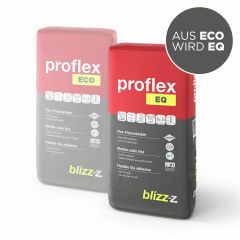 Flex-Fliesenkleber proflex eco - mit bis zu 65 % höherer Flächenleistung