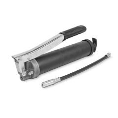 Handhebel-Fettpresse mit Schlauch und Kupplung