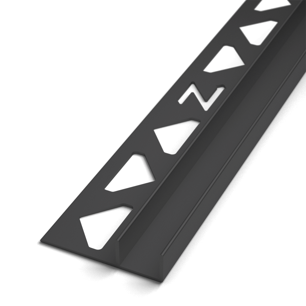 QUADRO Fliesenschiene schwarz
